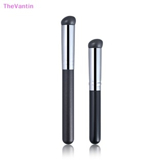 Thevantin แปรงคอนซีลเลอร์ ซิลิโคน มุมเหมือนปลายนิ้ว Q นุ่ม ใหม่ แปรงแต่งหน้า อเนกประสงค์ เบลนด์ สําหรับบ้าน และการเดินทาง สินค้าที่ดี