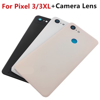 ฝาครอบแบตเตอรี่ด้านหลัง และเลนส์กล้อง Pixel3 3XL แบบเปลี่ยน สําหรับ Google Pixel 3 3 XL