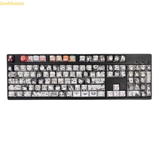 Godd คีย์บอร์ดเมคคานิคอล ลายการ์ตูนอนิเมะญี่ปุ่น แบบเปลี่ยน สําหรับ Cherry Gateron Kailh Switch Mechanical Keyb