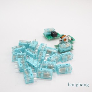 Bang Kailh Blue 8 0 เมาส์ชั่วขณะ ปุ่มกดไมโครลิมิตสวิตช์ 3 Pins