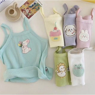 MAX BABY🐰พร้อมส่ง🐰เสื้อสายเดี่ยวเด็กผู้หญิง ลวดลายน่ารัก เนื้อผ้าใส่สบาย(822)