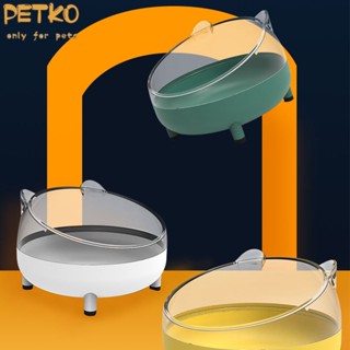 Petko ชามอาหาร สเตนเลส สําหรับสัตว์เลี้ยง แมว