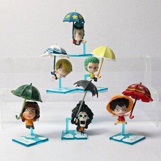 โมเดลฟิกเกอร์ One Piece Luffy One Piece Chopper สําหรับตกแต่งรถยนต์