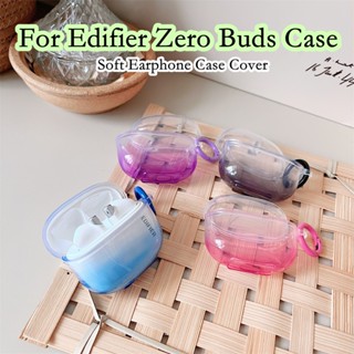 【imamura】เคสหูฟัง แบบนิ่ม ไล่โทนสี สําหรับ Edifier Zero Buds