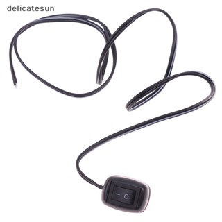 Delicatesun สวิตช์สลับ DC 12V พร้อมสายเคเบิล 1 เมตร สําหรับรถยนต์