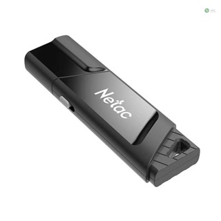 [พร้อมส่ง] แฟลชไดรฟ์ Netac U336 USB3.0 32GB ความเร็วสูง แบบพกพา สีดํา