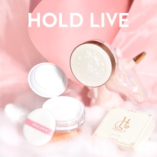 Hold LIVE แป้งฝุ่น คอนซีลเลอร์ ควบคุมความมัน กันน้ํา ติดทนนาน ไม่ลอกง่าย สําหรับแต่งหน้า