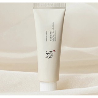 BEAUTY OF JOSEON RELIEF SUN SPF50+ PA++++ 50ML ครีมกันแดดเนื้อบางเบา เกลี่ยง่าย