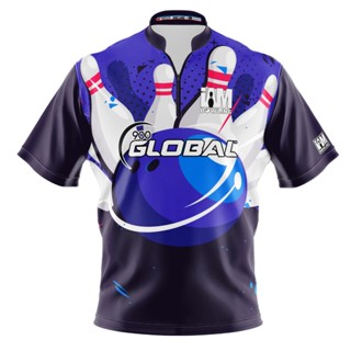 เสื้อโปโล 3D 900 Global DS Bowling Jersey 2065-9G สําหรับผู้ชาย