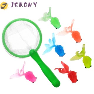 Jeromy โมเดลปลาทองจําลอง แบบยาง TPR ของเล่นสําหรับเด็ก