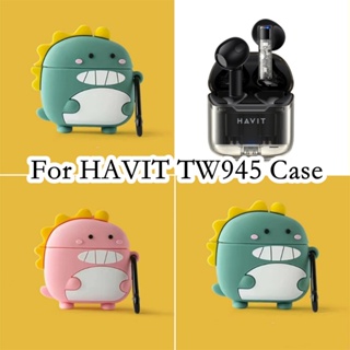 【Trend Front】เคสหูฟัง แบบนิ่ม ลายการ์ตูน สําหรับ HAVIT TW945 HAVIT TW945