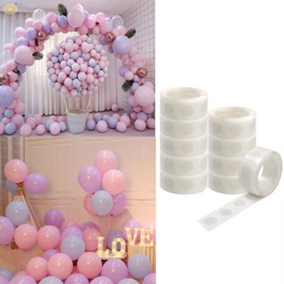 【VARSTR】Adhesive Tape 100 Tablets Per Roll Dots Diameter 12MM Glue Transparent