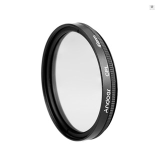 Andoer 49mm Digital Slim CPL Circular Polarizer Polarizing Glass Filter for    DSLR Camera Lens