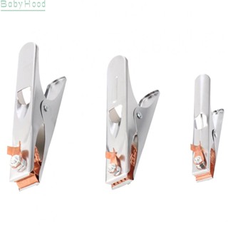 【Big Discounts】Wire Clamp Clips Ground Clamps Iron Chrome Copper Tape Welding Practical#BBHOOD