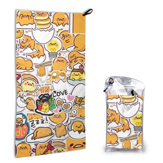 【มีสินค้า】Gudetama ผ้าขนหนูไฟเบอร์ แบบแห้งเร็ว พิมพ์ลาย ขนาด 40*80 ซม. สําหรับทุกเพศ