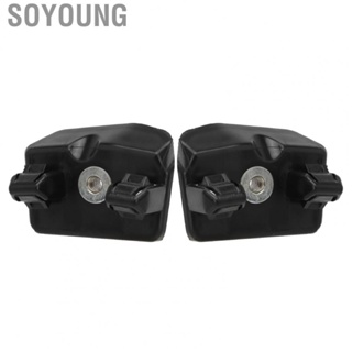 Soyoung Bumper Mudguard Mount  Reliable ABS and Metal High Strength Front Bracket Support Practical for Model Y 2020 To 2023