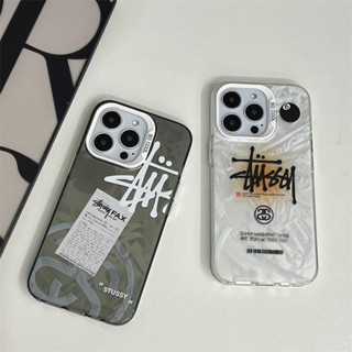 เคสโทรศัพท์มือถือ กันกระแทก ลาย stussy stussy สร้างสรรค์ สําหรับ Apple Iphone 11 12 13 14 14pro 13promax 14promax 13Pro 12promax