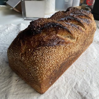 Honey &amp; Miso Sourdough Tin