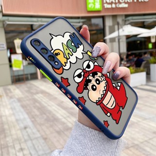 เคสซิลิโคนใส ขอบสี่เหลี่ยม กันกระแทก ลายการ์ตูนชินจัง สําหรับ Huawei Nova 5T Honor 20 Pro