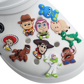 อุปกรณ์เสริม จี้การ์ตูนหมู ไดโนเสาร์ Toy Story Jibbits สําหรับเด็ก