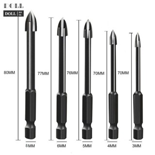 ⭐24H SHIPING ⭐Carbide Drill Bit Drills Cross Point Glass Shank Toughness Thread Alloy Steel