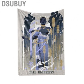 Dsubuy Tarot Card Sleeping Blankets Festive Decoration Funny Skin Friendly Home Office Hotel Travel