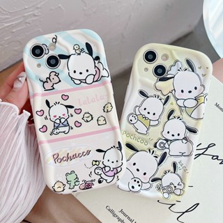 Cute Cartoon Casing infinix Hot 30 Play 30i 20 20i 4G 5G Note 12 G96 11 10 Play 9 Pro 8 Lite Smart 7 6 Plus 5 2020 2021 2023 New Cream Edge Lively Pochacco Dog Anti-fall Soft Phone Case 1STN 15