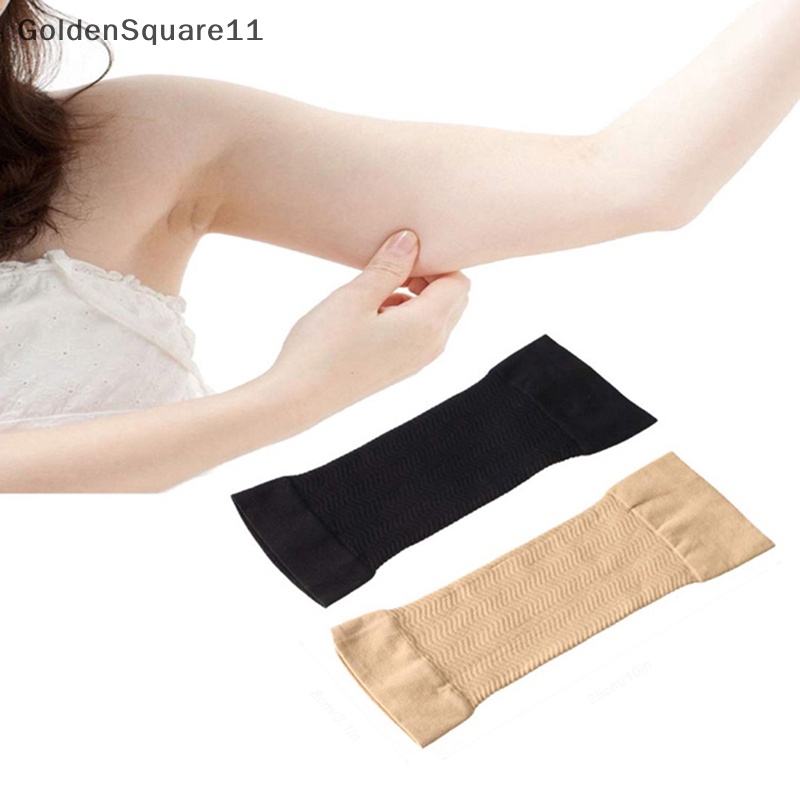 Goldensquare ปลอกแขน ยืดหยุ่น กระชับสัดส่วน ลดรอยแผลเป็น แขน ปรับปรุงรูปร่าง