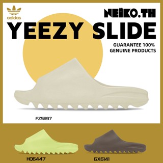 Sandals&lt;Yeezy Slide&gt;FZ5897/HQ6447/GX6141 100%แท้ Bone/Glow Green/Soot