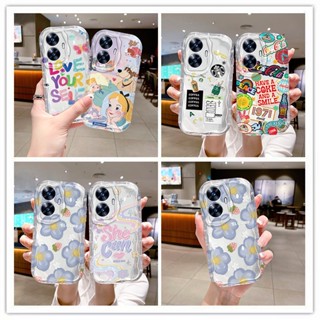 เคส realme c55 เคสโทรศัพท์มือถือ กันกระแทก ลายครีม สําหรับ realme c55