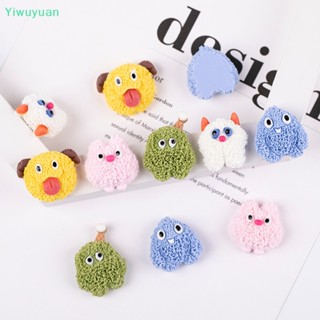 &lt;Yiwuyuan&gt; เรซิ่น ลายการ์ตูนมอนสเตอร์น่ารัก สําหรับตกแต่งบ้าน เสื้อผ้า รองเท้า DIY 10 ชิ้น