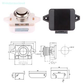 Widebeaucloud 1 ชิ้น ปุ่มล็อค สังกะสีอัลลอยด์ สําหรับประตูตู้ มอเตอร์โฮม ตู้ แคมเปอร์ คาราวาน สลัก ลูกบิด ปุ่มกด ล็อค ดี