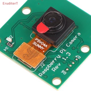 [EruditerT] บอร์ดเว็บแคม โมดูลกล้อง HD 5MP สําหรับ Raspberry Pi 3B+4B MIPI-Interface พร้อมสายเคเบิล Zero Flex 1 ชุด [ใหม่]