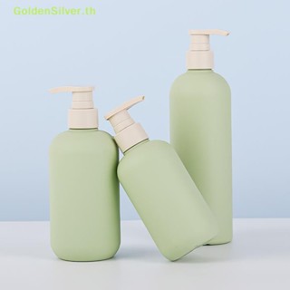 Goldensilver ขวดปั๊มเจลอาบน้ํา แชมพู สีเขียว สําหรับห้องน้ํา 1 ชิ้น