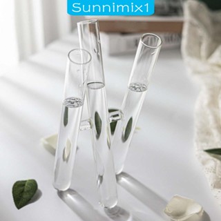 [Sunnimix1] แจกันดอกไม้ 3 หลอด สําหรับร้านอาหาร ปาร์ตี้