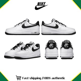 NIKE Air Force 1 Low 07 รองเท้า 💯 รองเท้าผ้าใบ DH7561-102 White black