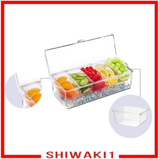 [Shiwaki1] กล่องใส่เครื่องปรุง 5 ช่อง สําหรับร้านอาหาร