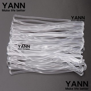 Yann1 สายรัดกระเป๋าเดินทาง PVC พลาสติกใส 6 นิ้ว 30 ชิ้น