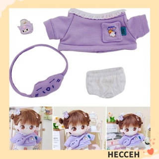 Hecceh เสื้อกันหนาว มีฮู้ด แฮนด์เมด สําหรับตุ๊กตา 1/11OB11 20 ซม. 1/12BJD