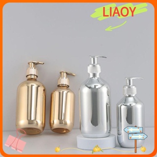 Liaoy เครื่องจ่ายสบู่เหลว ทรงกลม ขนาด 300 มล. 500 มล. สําหรับห้องน้ํา