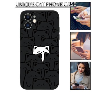 Cute Cat Phone Case Protective Case for iPhone 12/13/14/Mini/Plus/PRO/PROMAX