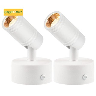 ไฟสปอตไลท์ LED 3W 3000K ปลั๊ก US สําหรับติดในร่ม