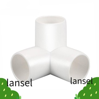 Lansel อุปกรณ์เชื่อมต่อท่อ PVC 3 ทาง 90 องศา 1 นิ้ว สีขาว สําหรับเฟอร์นิเจอร์ 10 ชิ้น