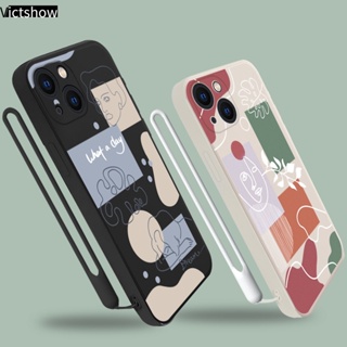 เคสโทรศัพท์มือถือนิ่ม ลายศิลปะนามธรรม พร้อมสายคล้อง สําหรับInfinix Smart 5 4 4C 5 Pro 3 Plus Hot 10 11 Play 10 10t 10s NFC 10i S4 9 Pro 10 Lite 11 Plus Hot 9 Play 11 11S NFC Note 8 10 Tecno Spark 5 PRO A15 A16 A5S Y12 Y20 Y15S Y21S