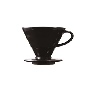 Hario V60 ดริปกาแฟ แบบใส 02 รุ่น Kasuya 400 มล. สีดํา Kdc-02-B