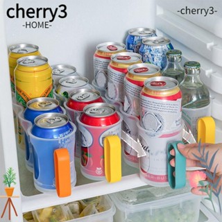 Cherry3 อุปกรณ์ที่วางขวดเบียร์ เครื่องดื่ม ประหยัดพื้นที่ สําหรับห้องครัว ตู้เย็น