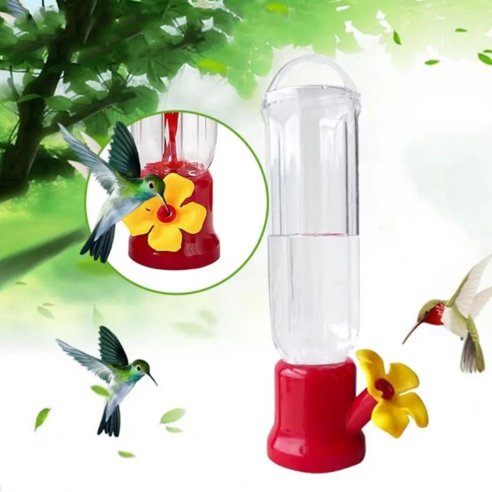 Barry อุปกรณ์ให้อาหารนกฮัมมิ่งเบิร์ด แบบใส กันรั่วซึม ติดทนนาน - รูปที่ 4