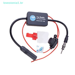 Loveoionia1 ชุดเสาอากาศวิทยุ AM FM 12V อุปกรณ์เสริม สําหรับรถยนต์ ANT208