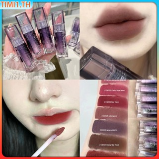 Uslike Soft Mist Lip Glaze Lip Tint Velvet Matte Lip Mud Waterproof Moisturizing Lip Gloss Lip Tint Lipstick Makeup | เวลา1