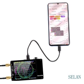 Sel TFT- เครื่องวิเคราะห์เสาอากาศคลื่นสั้น MF-HF VHF-UHF หน้าจอสัมผัส